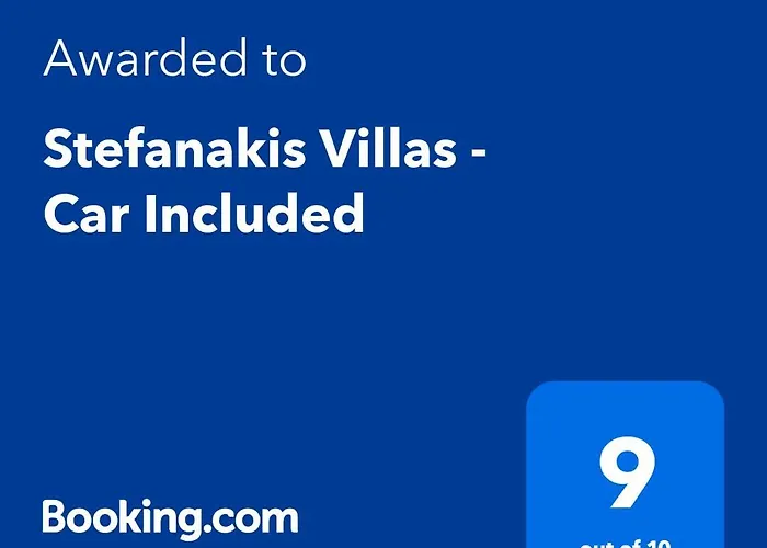 Stefanakis - Car Included Villa *