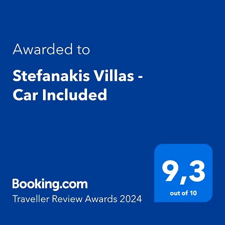 Stefanakis - Car Included Villa Livadia (Tilos)